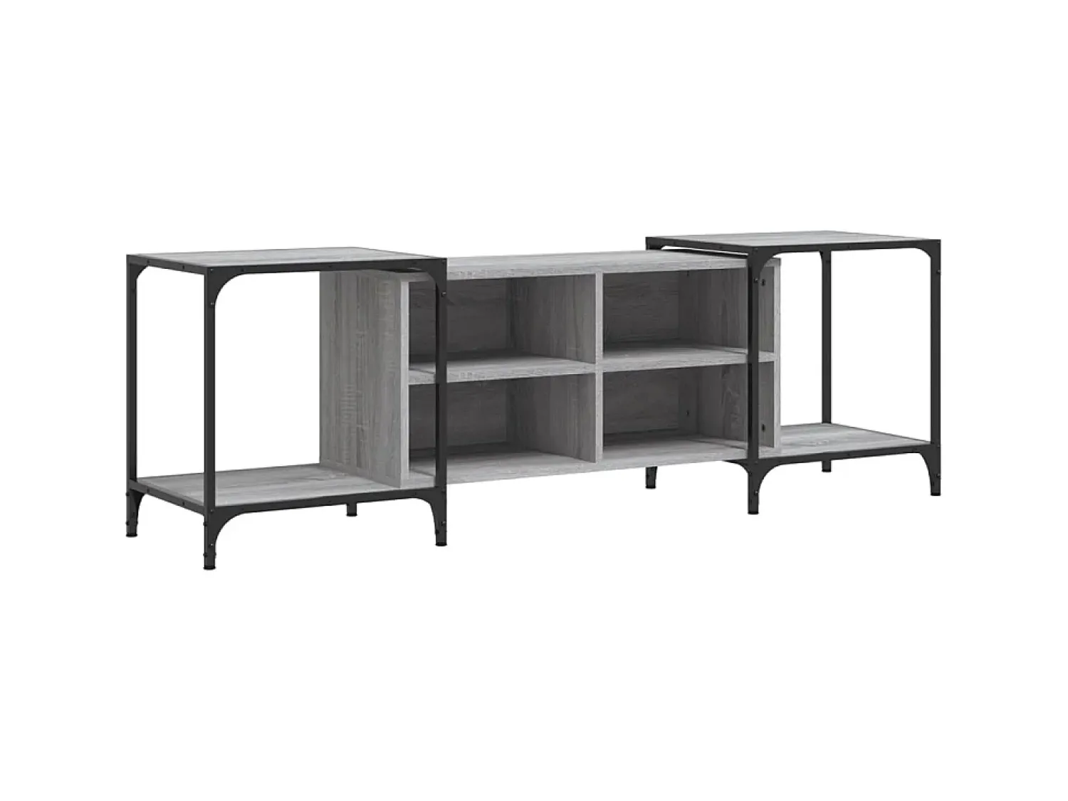 Móvel De Tv* Móvel de TV 153x37x50 cm derivados de madeira sonoma PT966391 Cinzento