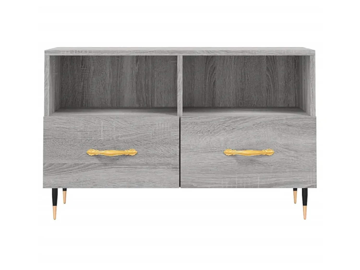 Hot Móvel de TV 80x36x50 cm derivados de madeira sonoma PT164814 Cinzento