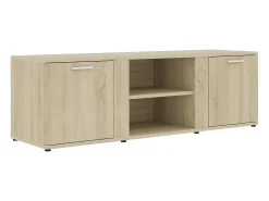 Móvel de TV 120x34x37 cm derivados de madeira carvalho sonoma PT456693^ Móvel De Tv