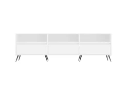 Móvel De Tv| Móvel de TV 150x30x44,5 cm derivados de madeira PT443331 Branco