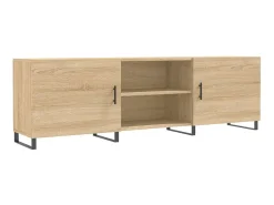 Móvel de TV 150x30x50 cm derivados de madeira carvalho sonoma PT793890^ Móvel De Tv