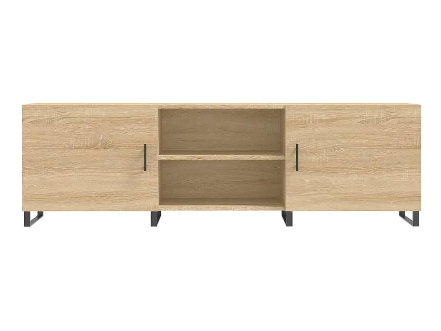Móvel de TV 150x30x50 cm derivados de madeira carvalho sonoma PT793890^ Móvel De Tv