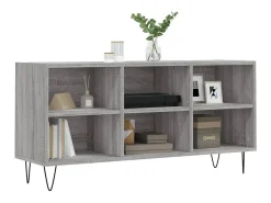 Móvel De Tv| Móvel de TV 103,5x30x50 cm derivados de madeira sonoma PT471315 Cinzento