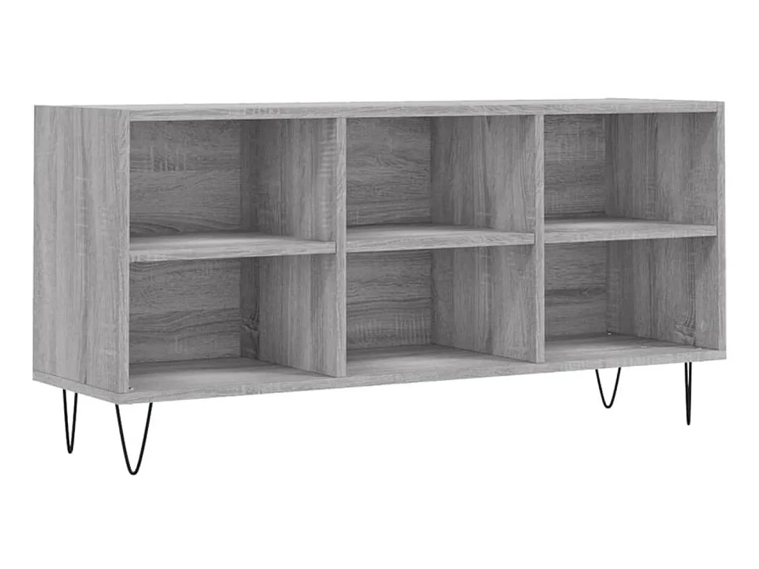 Móvel De Tv| Móvel de TV 103,5x30x50 cm derivados de madeira sonoma PT471315 Cinzento