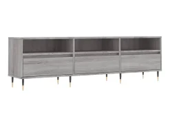 Móvel de TV 150x30x44,5 cm derivados de madeira sonoma PT629099^ Móvel De Tv