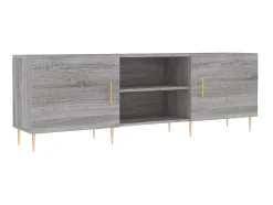 Móvel De Tv* Móvel de TV 150x30x50 cm derivados de madeira sonoma PT885524 Cinzento