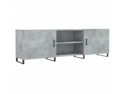 Móvel de TV 150x30x50 cm derivados de madeira cinza-cimento PT347902^ Móvel De Tv
