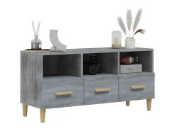 Móvel de TV 102x36x50 cm derivados de madeira sonoma PT635377^ Móvel De Tv