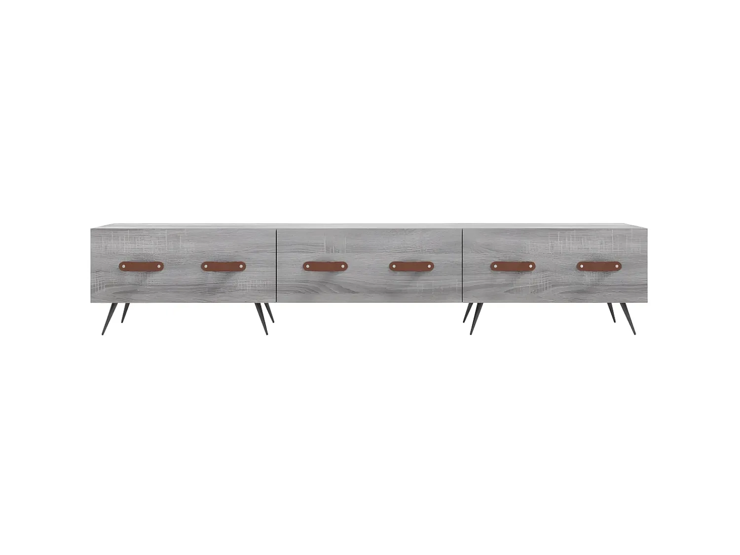 Móvel De Tv* Móvel de TV 150x36x30 cm derivados de madeira sonoma PT377857 Cinzento