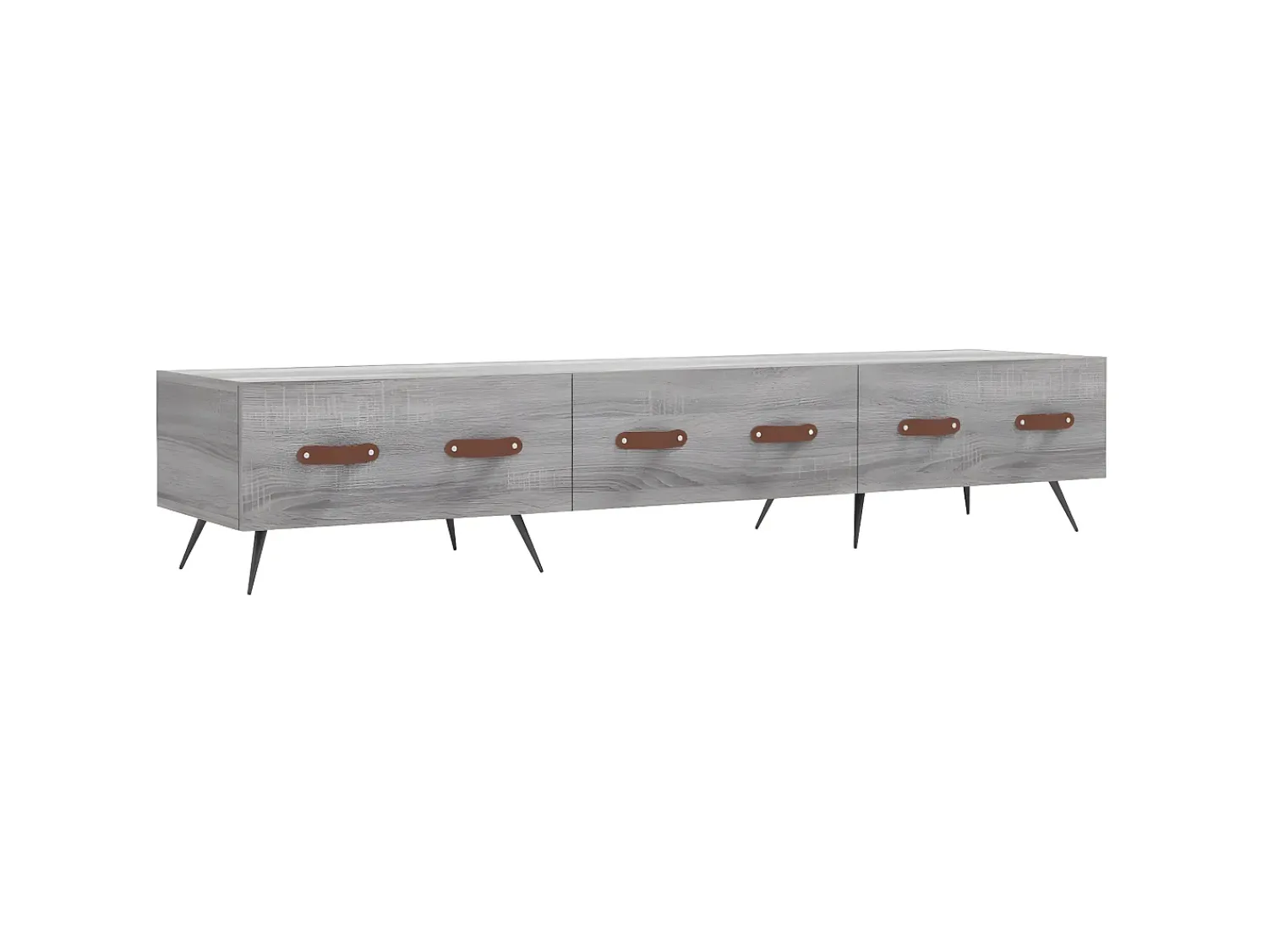Móvel De Tv* Móvel de TV 150x36x30 cm derivados de madeira sonoma PT377857 Cinzento
