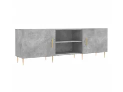 Móvel De Tv* Móvel de TV 150x30x50 cm derivados de madeira cinza-cimento PT190197 Cinzento