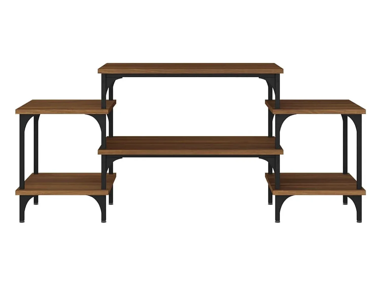 Móvel De Tv| Móvel de TV 117x35x52 cm derivados de madeira carvalho PT429439 Castanho