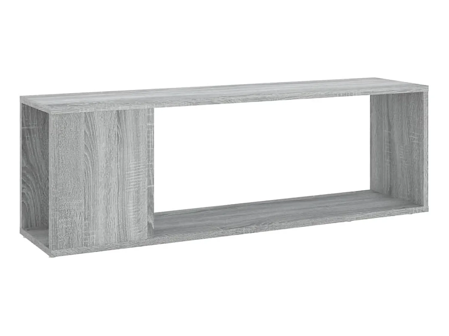 Móvel De Tv| Móvel de TV 100x24x32 cm derivados de madeira sonoma PT981674 Cinzento