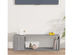 Móvel De Tv| Móvel de TV 100x24x32 cm derivados de madeira sonoma PT981674 Cinzento