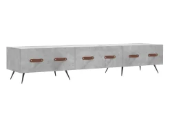 Sale Móvel de TV 150x36x30 cm derivados de madeira cimento PT169773 Cinzento