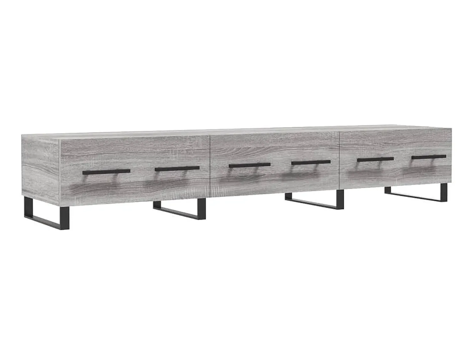 Clearance Móvel de TV 150x36x30 cm derivados de madeira sonoma PT216499 Cinzento