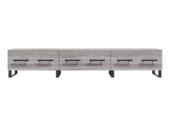 Clearance Móvel de TV 150x36x30 cm derivados de madeira sonoma PT216499 Cinzento