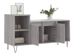 Móvel de TV 100x35x55 cm derivados de madeira sonoma PT308638^ Móvel De Tv