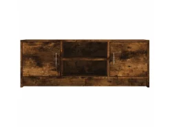 Clearance Móvel de TV 102x30x37,5 cm derivados de madeira carvalho fumado PT601315 Castanho