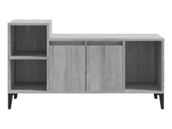 Discount Móvel de TV 100x35x55 cm derivados de madeira sonoma PT309076 Cinzento
