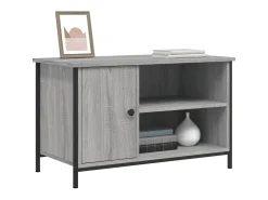 Outlet Móvel de TV 80x40x50 cm derivados de madeira sonoma PT134915 Cinzento