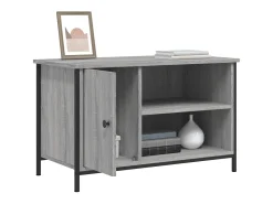 Outlet Móvel de TV 80x40x50 cm derivados de madeira sonoma PT134915 Cinzento