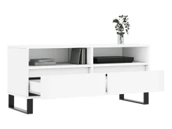 Móvel De Tv* Móvel de TV 100x34,5x44,5 cm derivados de madeira PT294538 Branco
