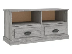 Móvel De Tv|vidaxl Móvel de TV 93x35,5x45 cm derivados de madeira sonoma Cinzento