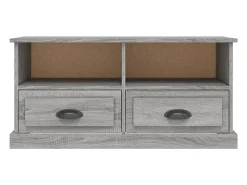 Móvel De Tv|vidaxl Móvel de TV 93x35,5x45 cm derivados de madeira sonoma Cinzento