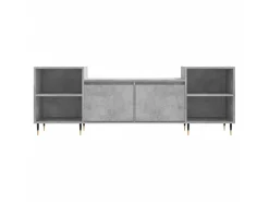 Móvel de TV 160x35x55 cm derivados de madeira cimento PT810382^ Móvel De Tv