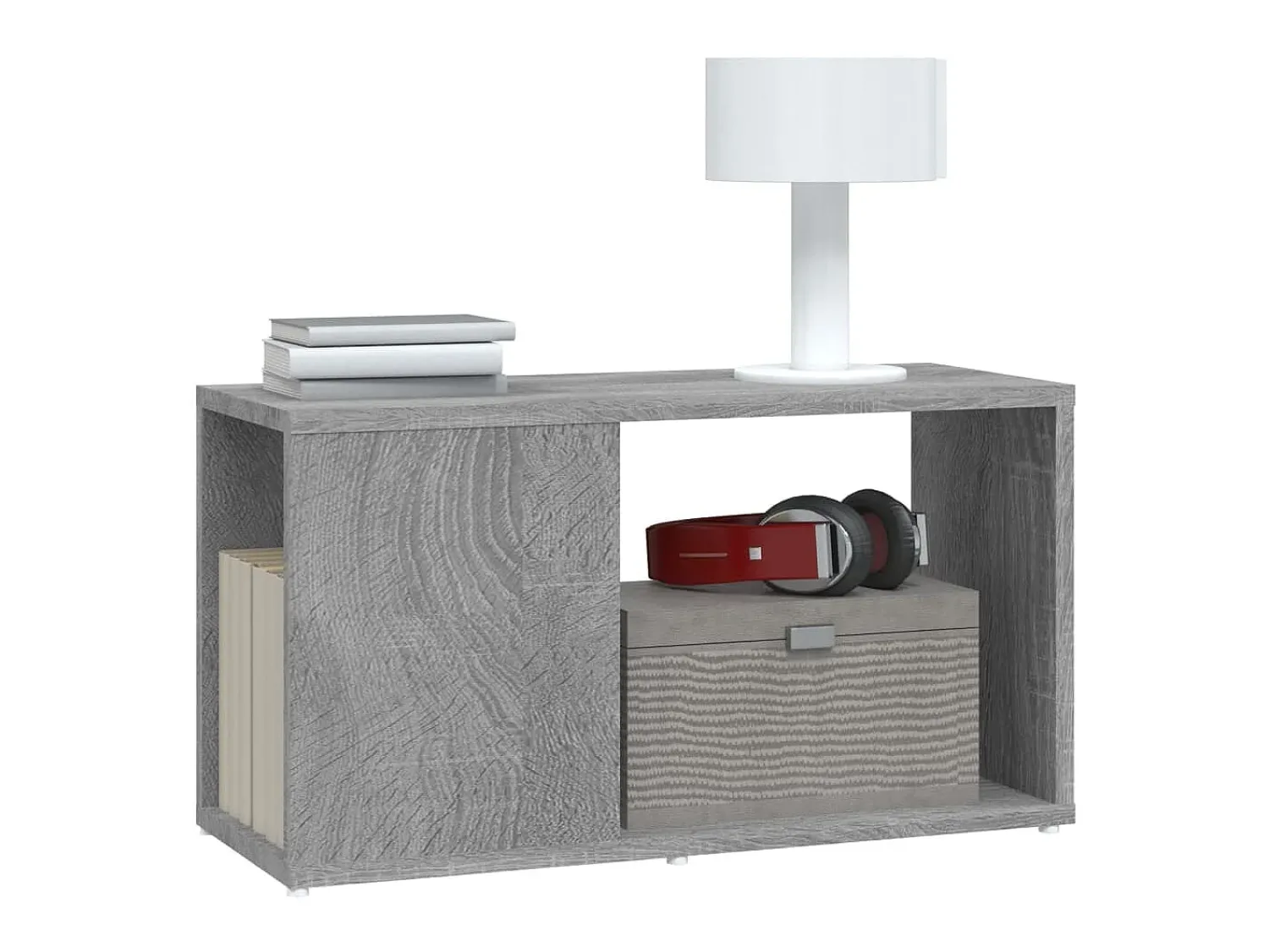 Móvel de TV 60x24x32 cm derivados de madeira sonoma PT787889^ Móvel De Tv
