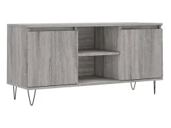 Móvel De Tv| Móvel de TV 104x35x50 cm derivados de madeira sonoma PT876873 Cinzento