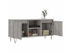 Móvel De Tv| Móvel de TV 104x35x50 cm derivados de madeira sonoma PT876873 Cinzento