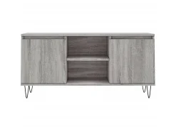 Móvel De Tv| Móvel de TV 104x35x50 cm derivados de madeira sonoma PT876873 Cinzento