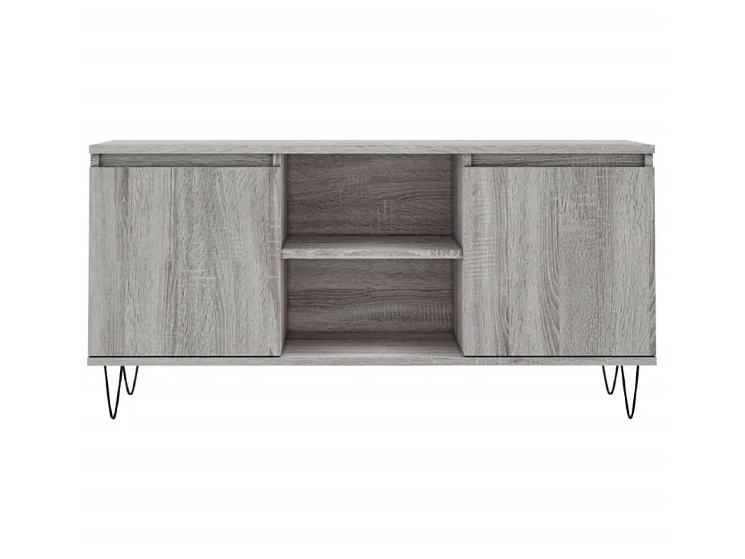 Móvel De Tv| Móvel de TV 104x35x50 cm derivados de madeira sonoma PT876873 Cinzento