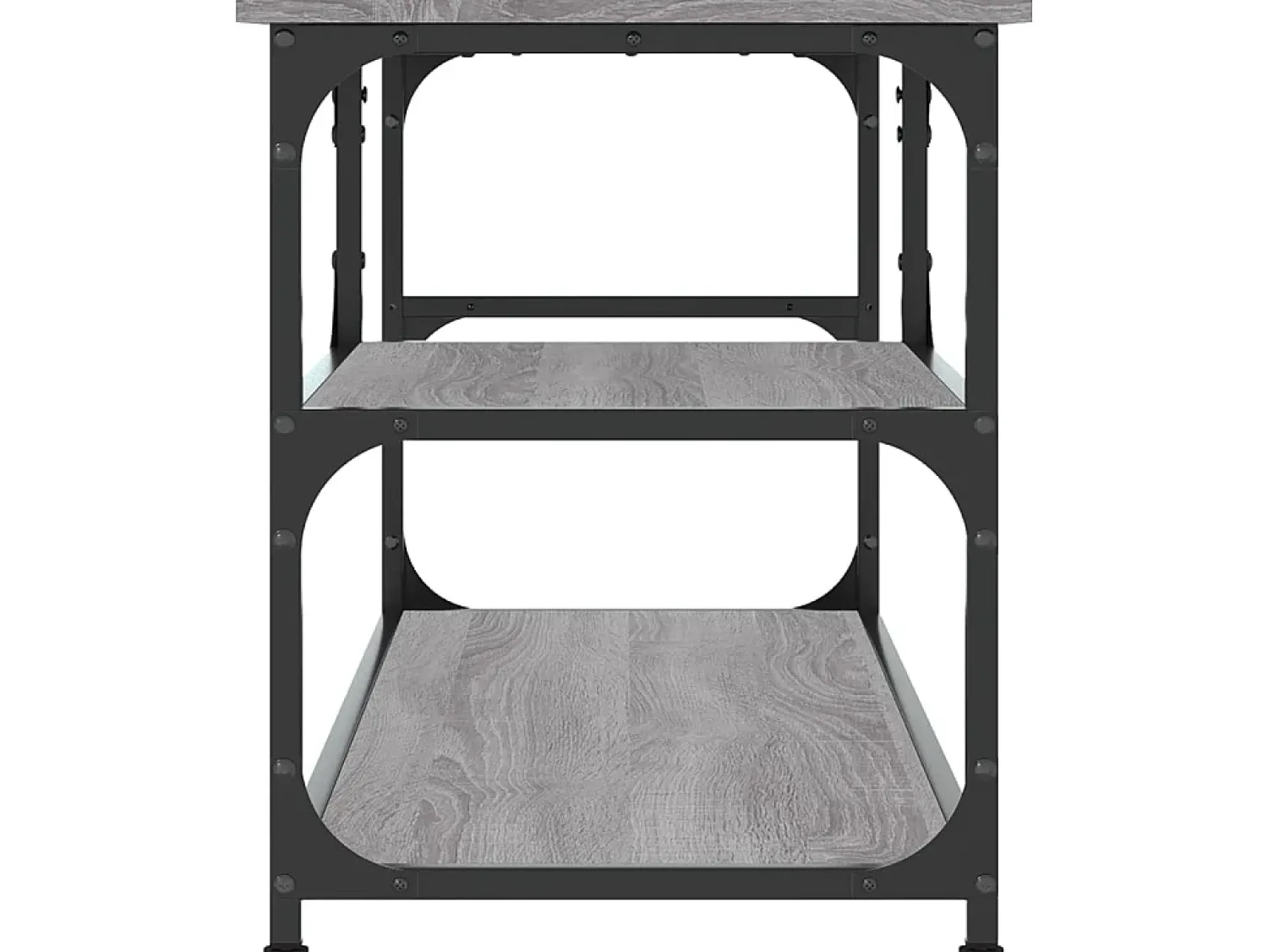 Móvel De Tv| Móvel de TV 103x38x46,5 cm derivados madeira/aço cinza sonoma PT629114 Cinzento