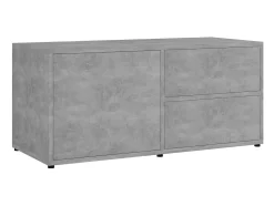 Móvel de TV 80x34x36 cm derivados de madeira cimento PT624871^ Móvel De Tv