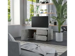 Móvel de TV 80x34x36 cm derivados de madeira cimento PT624871^ Móvel De Tv