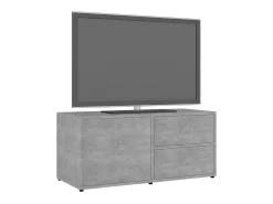 Móvel de TV 80x34x36 cm derivados de madeira cimento PT624871^ Móvel De Tv