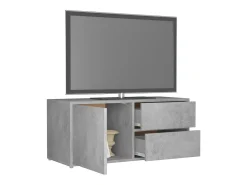 Móvel de TV 80x34x36 cm derivados de madeira cimento PT624871^ Móvel De Tv