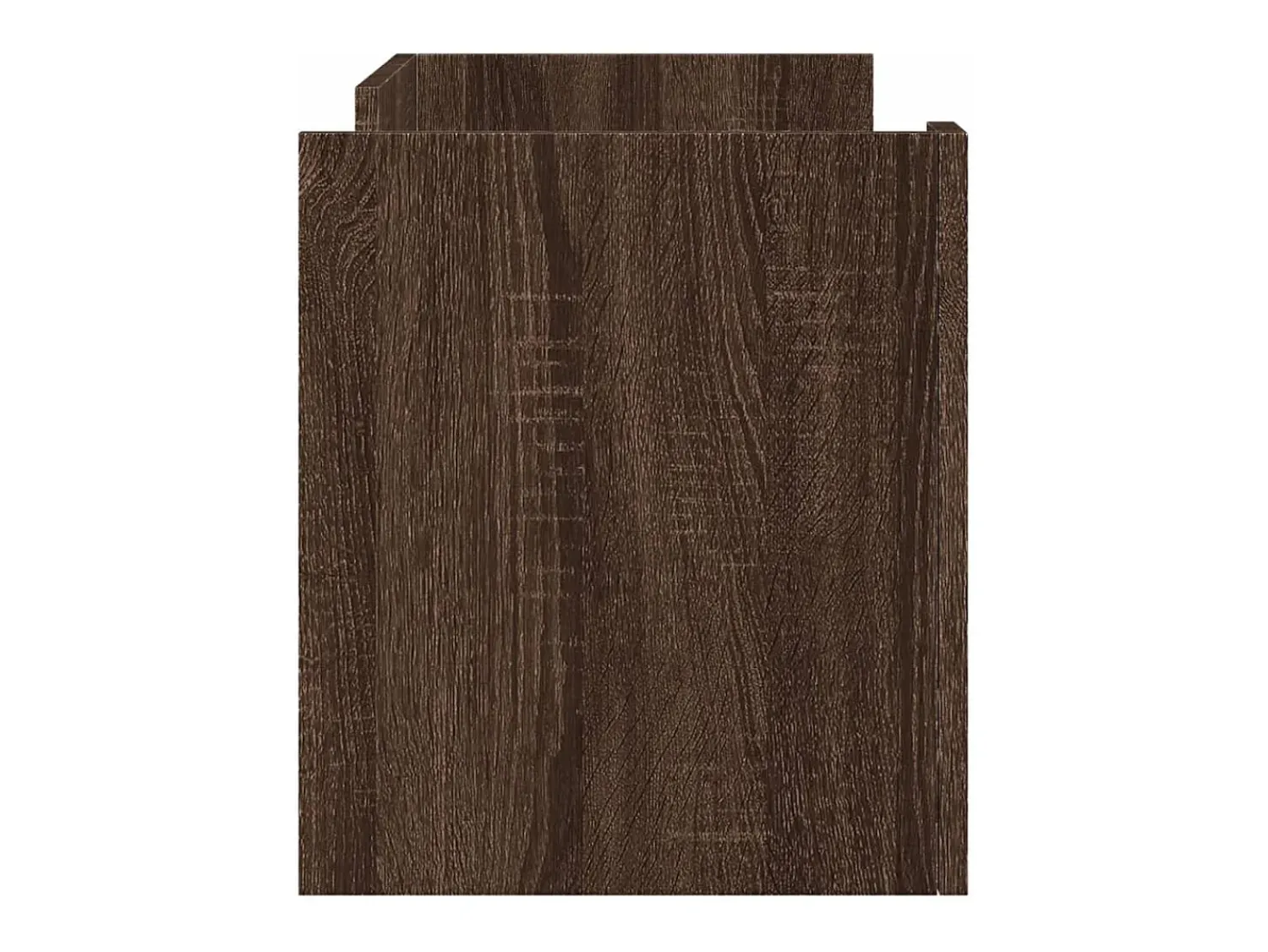Outlet Móvel de TV 80x35x40 cm derivados de madeira carvalho PT301106 Castanho