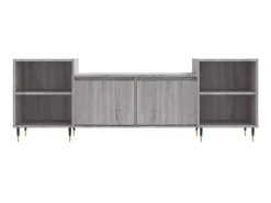 New Móvel de TV 160x35x55 cm derivados de madeira sonoma PT121220 Cinzento