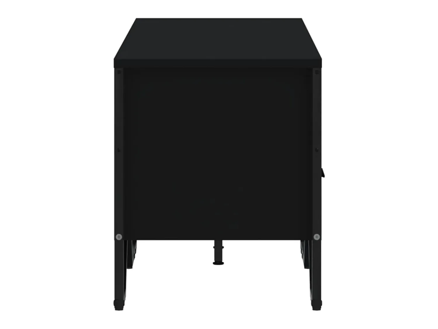 Móvel De Tv* Móvel de TV 122x34x41 cm derivados de madeira PT714509 Preto