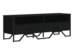 Móvel De Tv* Móvel de TV 122x34x41 cm derivados de madeira PT714509 Preto