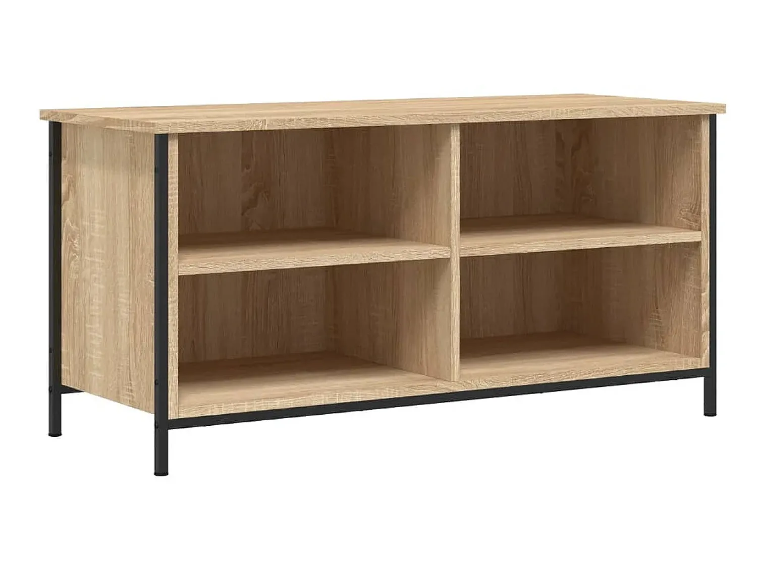 Sale Móvel de TV 100x40x50 cm derivados de madeira carvalho sonoma PT858466 Castanho