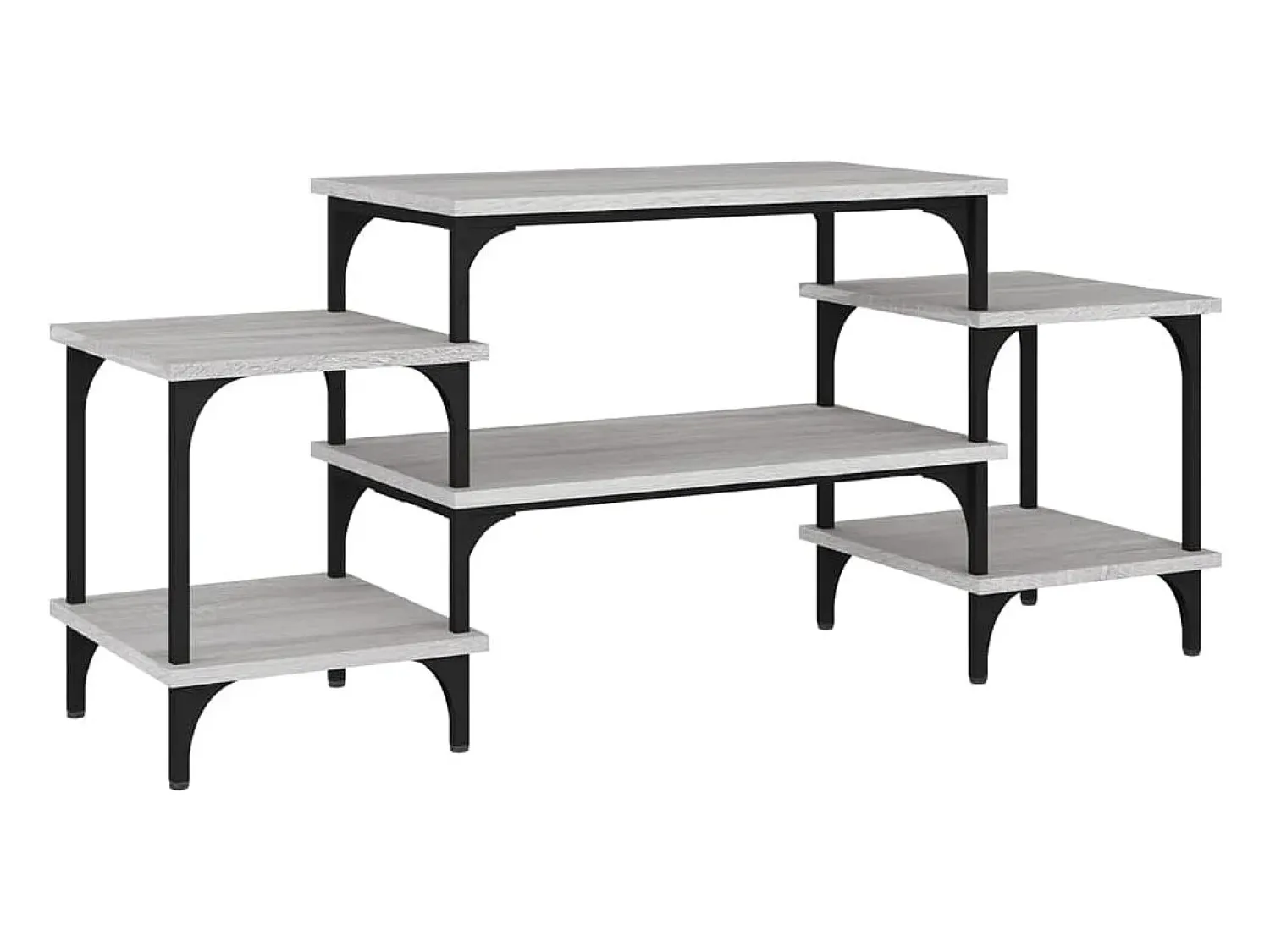 Móvel De Tv| Móvel de TV 117x35x52 cm derivados de madeira sonoma PT409548 Cinzento