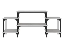 Móvel De Tv| Móvel de TV 117x35x52 cm derivados de madeira sonoma PT409548 Cinzento
