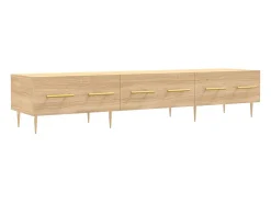 Discount vidaxl Móvel de TV 150x36x30 cm derivados de madeira carvalho sonoma Castanho