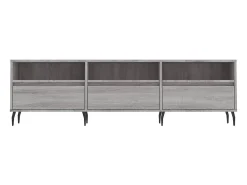 Discount Móvel de TV 150x30x44,5 cm derivados de madeira sonoma PT891197 Cinzento