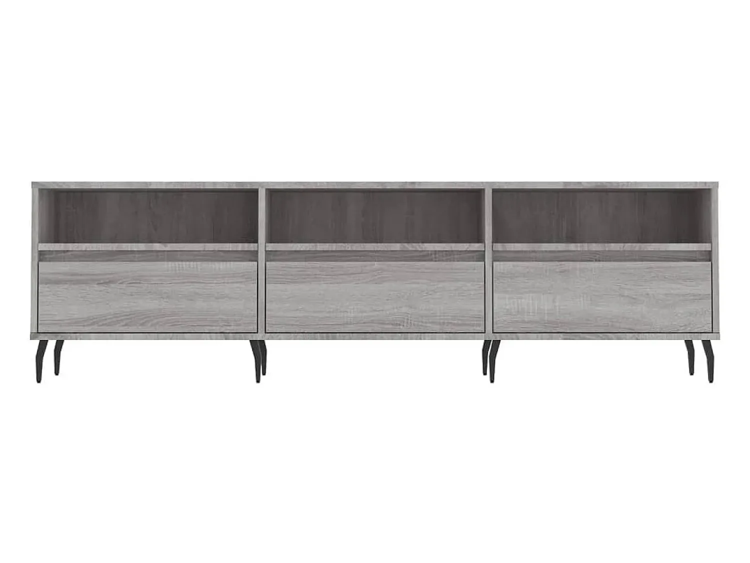 Discount Móvel de TV 150x30x44,5 cm derivados de madeira sonoma PT891197 Cinzento